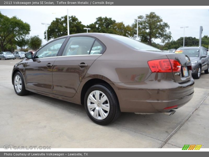 Toffee Brown Metallic / Cornsilk Beige 2013 Volkswagen Jetta SE Sedan
