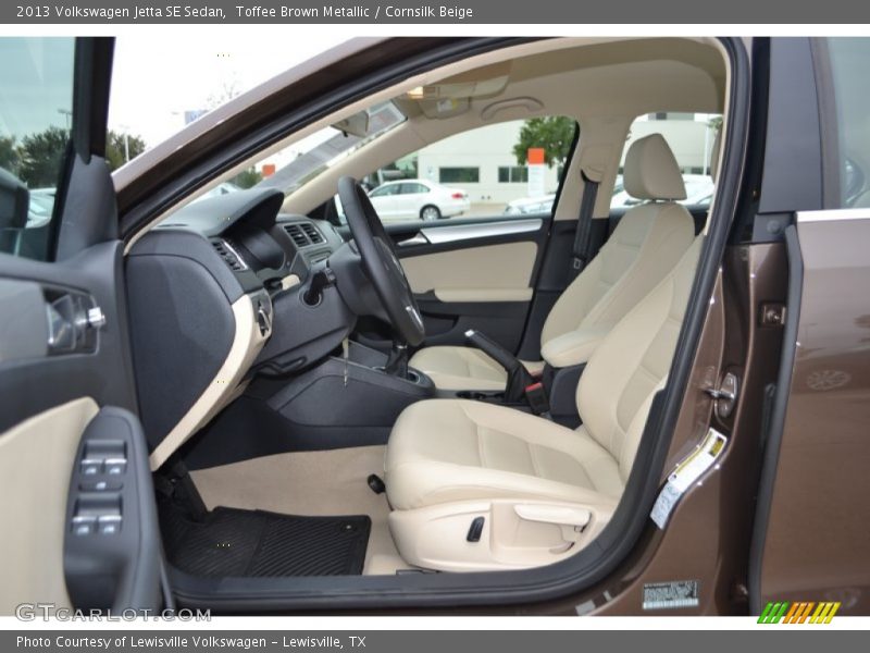 Toffee Brown Metallic / Cornsilk Beige 2013 Volkswagen Jetta SE Sedan