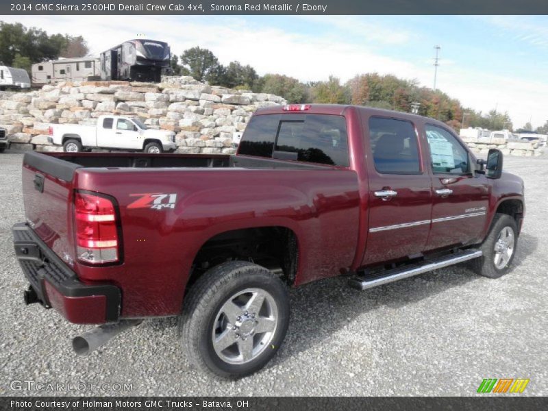 Sonoma Red Metallic / Ebony 2014 GMC Sierra 2500HD Denali Crew Cab 4x4