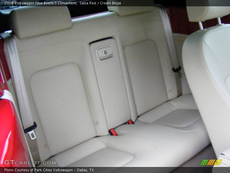 Salsa Red / Cream Beige 2008 Volkswagen New Beetle S Convertible