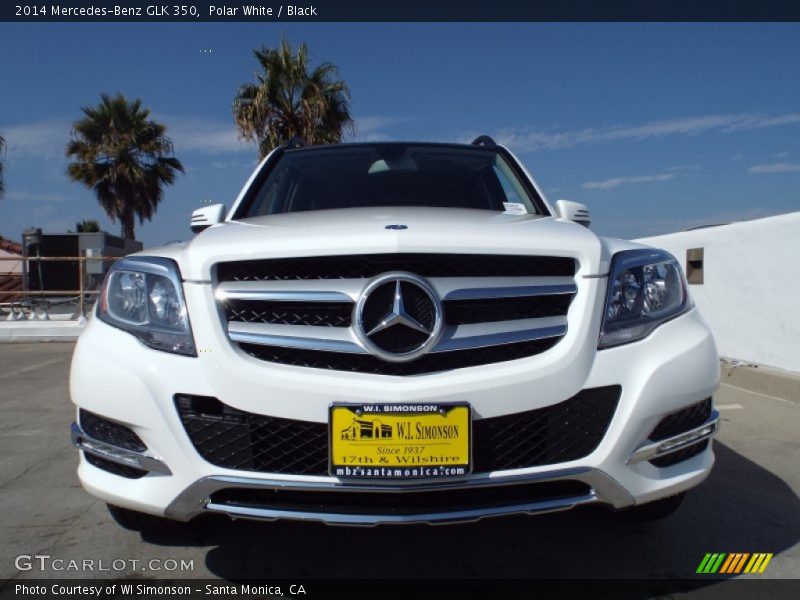 Polar White / Black 2014 Mercedes-Benz GLK 350