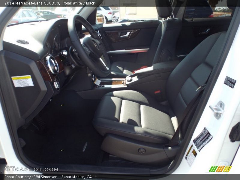 Polar White / Black 2014 Mercedes-Benz GLK 350