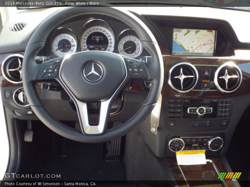 Polar White / Black 2014 Mercedes-Benz GLK 350