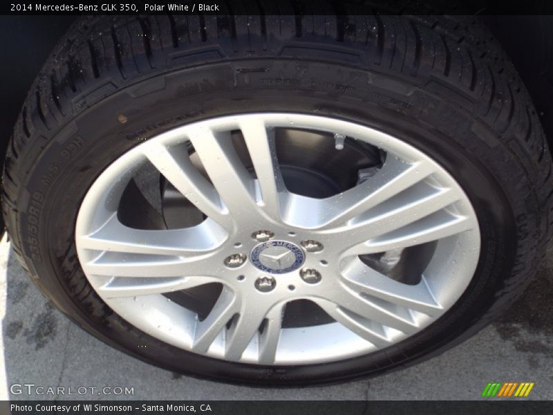 Polar White / Black 2014 Mercedes-Benz GLK 350