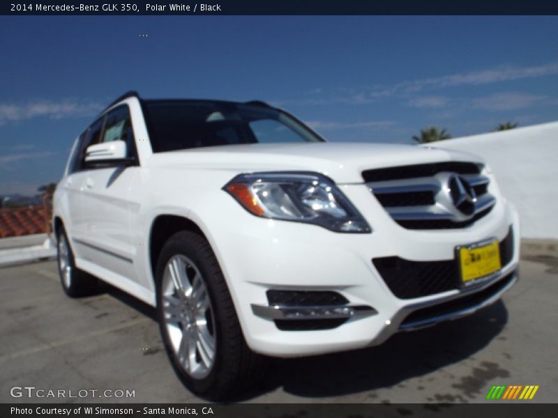 Polar White / Black 2014 Mercedes-Benz GLK 350