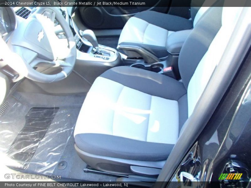 Black Granite Metallic / Jet Black/Medium Titanium 2014 Chevrolet Cruze LS