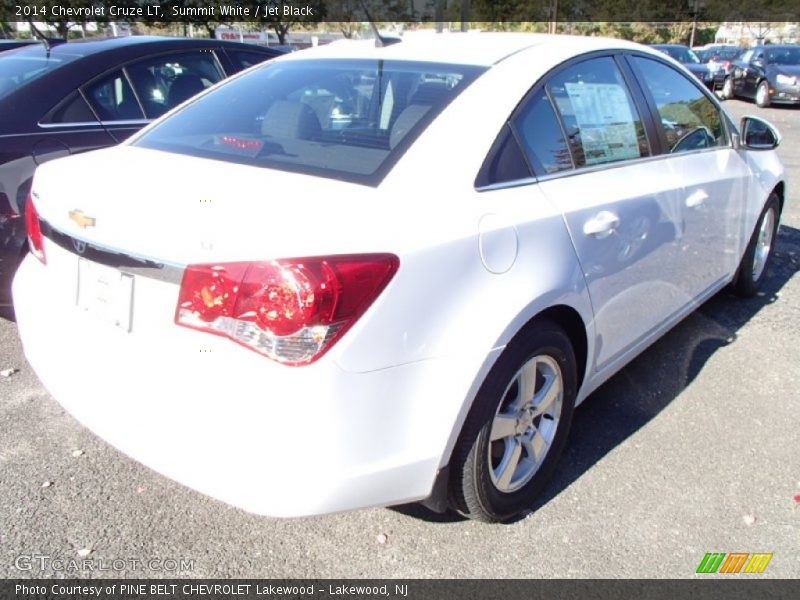 Summit White / Jet Black 2014 Chevrolet Cruze LT