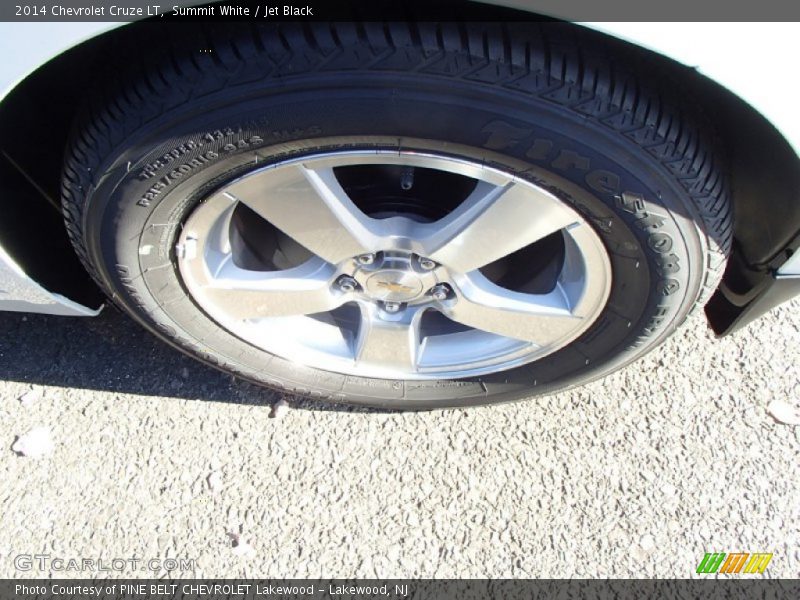 Summit White / Jet Black 2014 Chevrolet Cruze LT