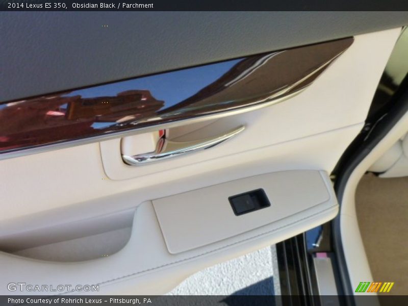 Obsidian Black / Parchment 2014 Lexus ES 350