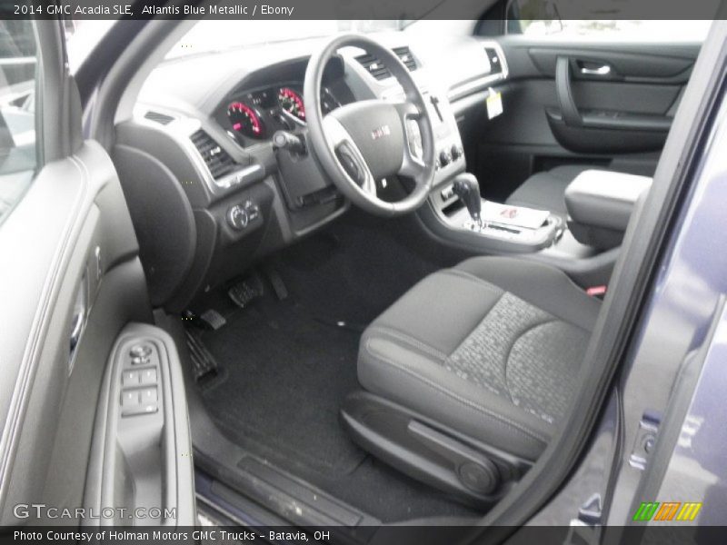 Atlantis Blue Metallic / Ebony 2014 GMC Acadia SLE