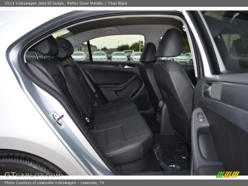 Reflex Silver Metallic / Titan Black 2014 Volkswagen Jetta SE Sedan