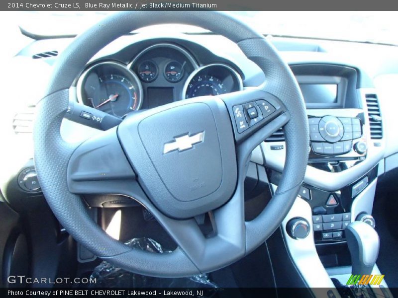 Blue Ray Metallic / Jet Black/Medium Titanium 2014 Chevrolet Cruze LS