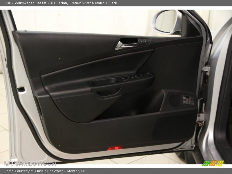 Reflex Silver Metallic / Black 2007 Volkswagen Passat 2.0T Sedan