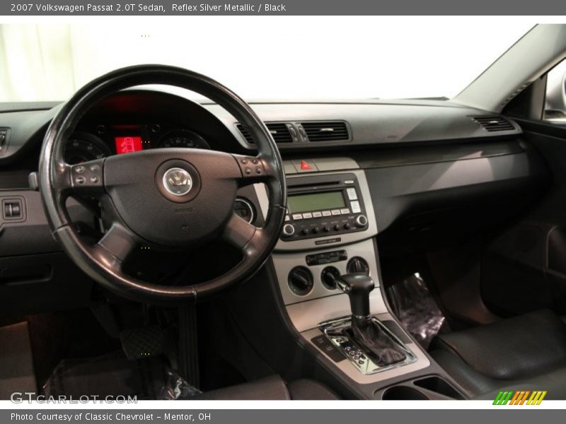 Reflex Silver Metallic / Black 2007 Volkswagen Passat 2.0T Sedan