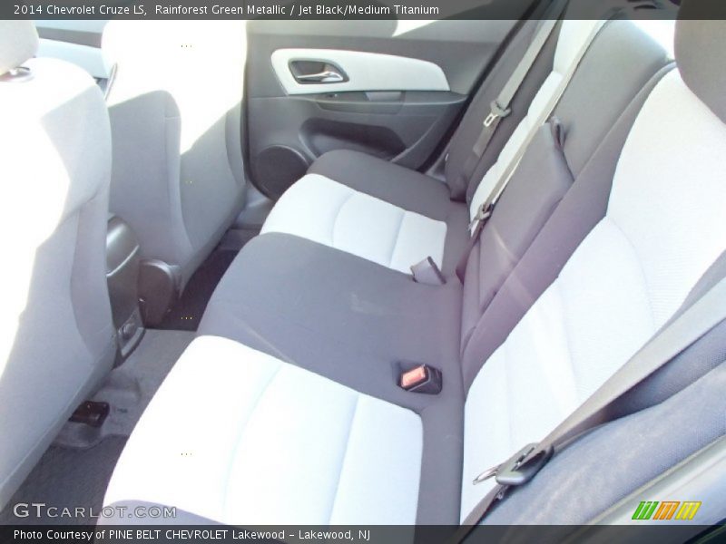 Rainforest Green Metallic / Jet Black/Medium Titanium 2014 Chevrolet Cruze LS