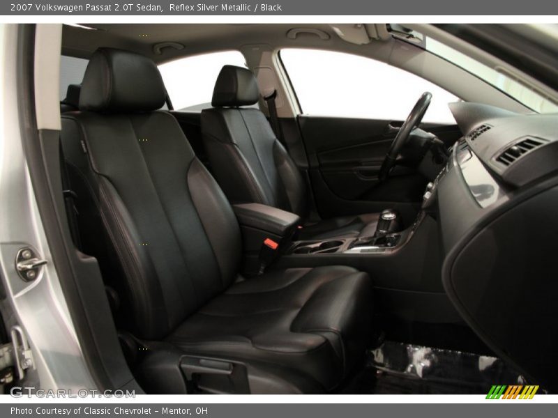 Reflex Silver Metallic / Black 2007 Volkswagen Passat 2.0T Sedan