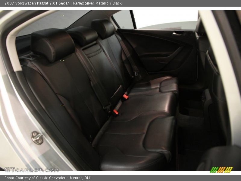 Reflex Silver Metallic / Black 2007 Volkswagen Passat 2.0T Sedan