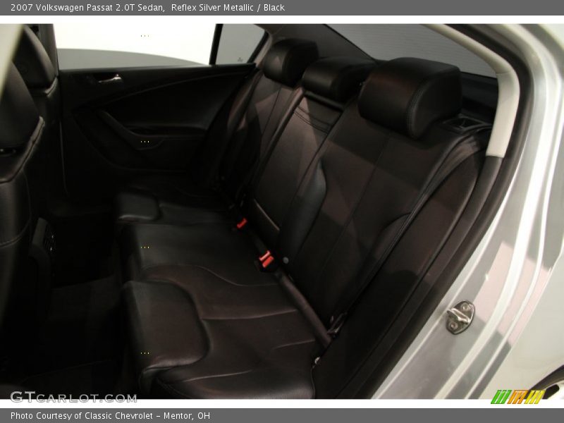 Reflex Silver Metallic / Black 2007 Volkswagen Passat 2.0T Sedan