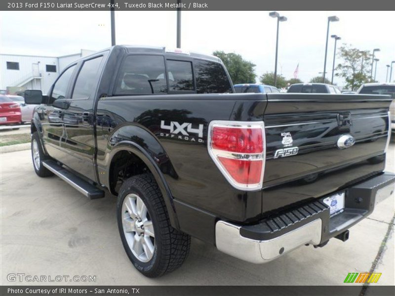 Tuxedo Black Metallic / Black 2013 Ford F150 Lariat SuperCrew 4x4