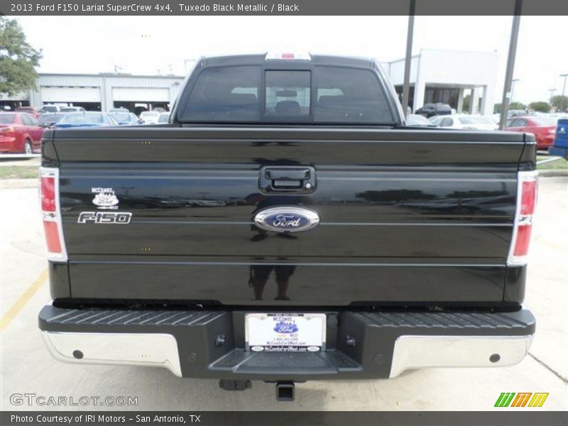 Tuxedo Black Metallic / Black 2013 Ford F150 Lariat SuperCrew 4x4