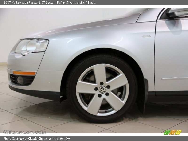 Reflex Silver Metallic / Black 2007 Volkswagen Passat 2.0T Sedan