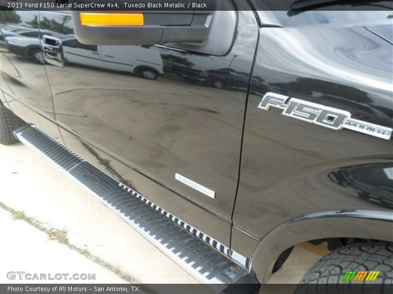 Tuxedo Black Metallic / Black 2013 Ford F150 Lariat SuperCrew 4x4