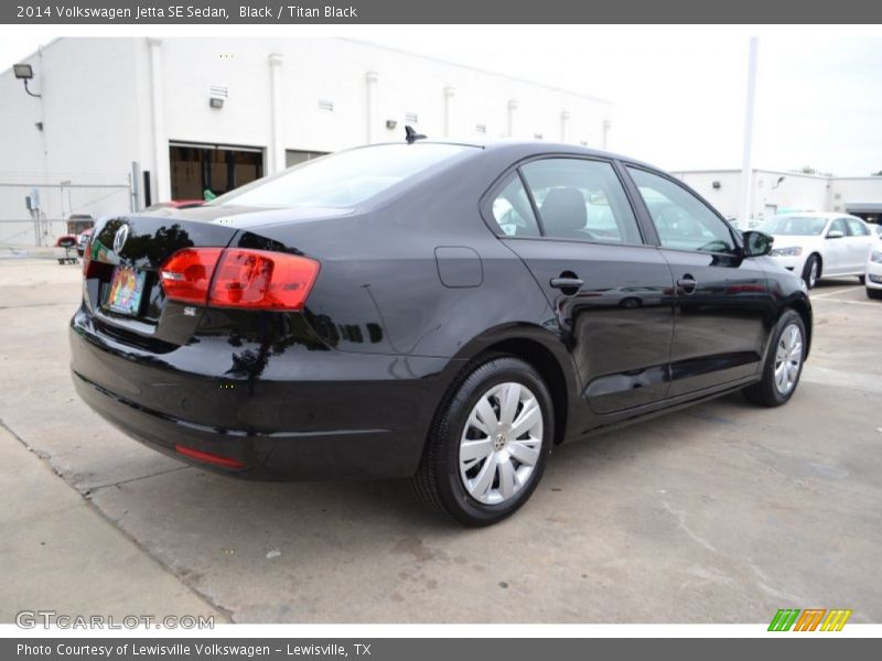 Black / Titan Black 2014 Volkswagen Jetta SE Sedan