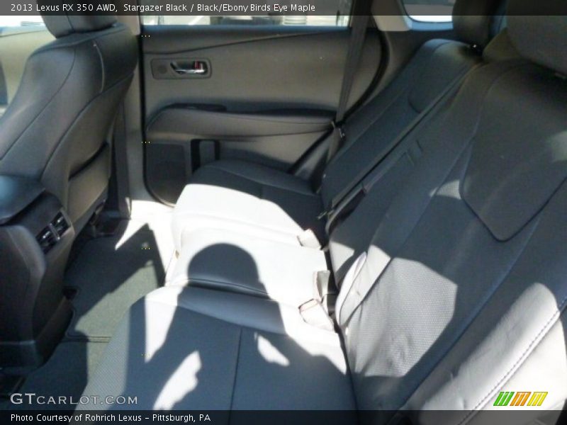 Stargazer Black / Black/Ebony Birds Eye Maple 2013 Lexus RX 350 AWD