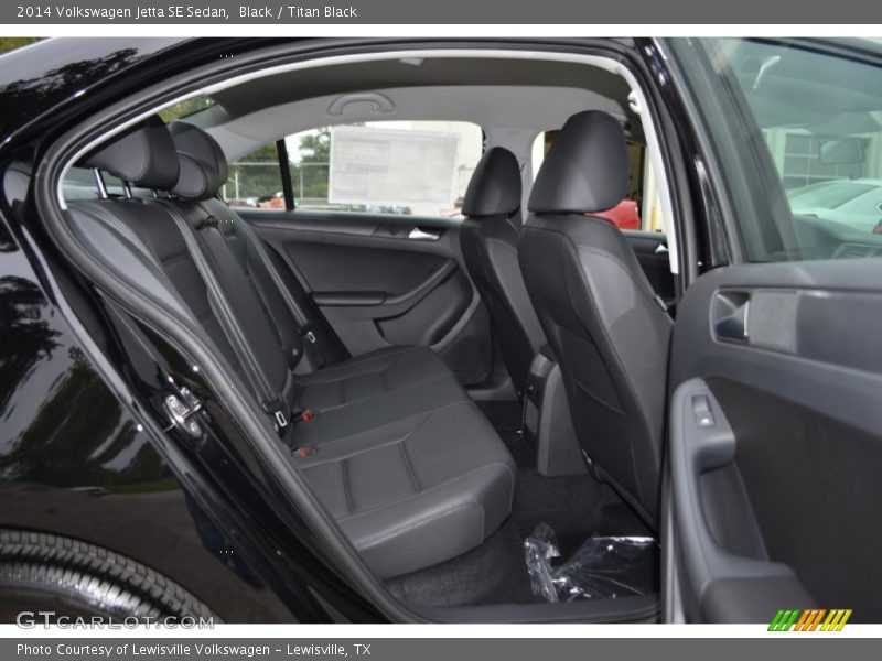 Black / Titan Black 2014 Volkswagen Jetta SE Sedan