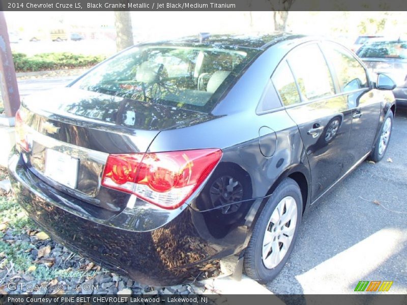 Black Granite Metallic / Jet Black/Medium Titanium 2014 Chevrolet Cruze LS