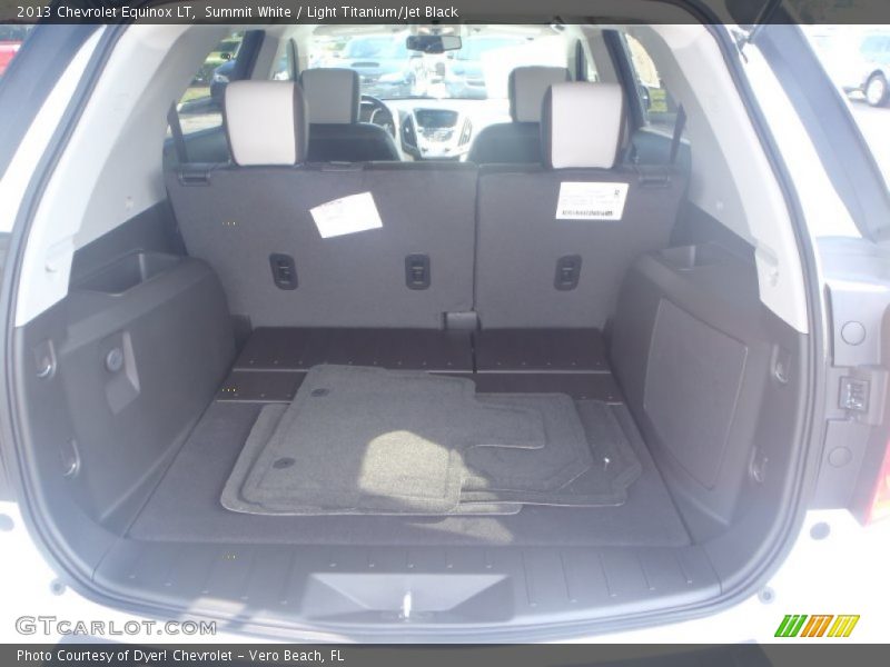 Summit White / Light Titanium/Jet Black 2013 Chevrolet Equinox LT