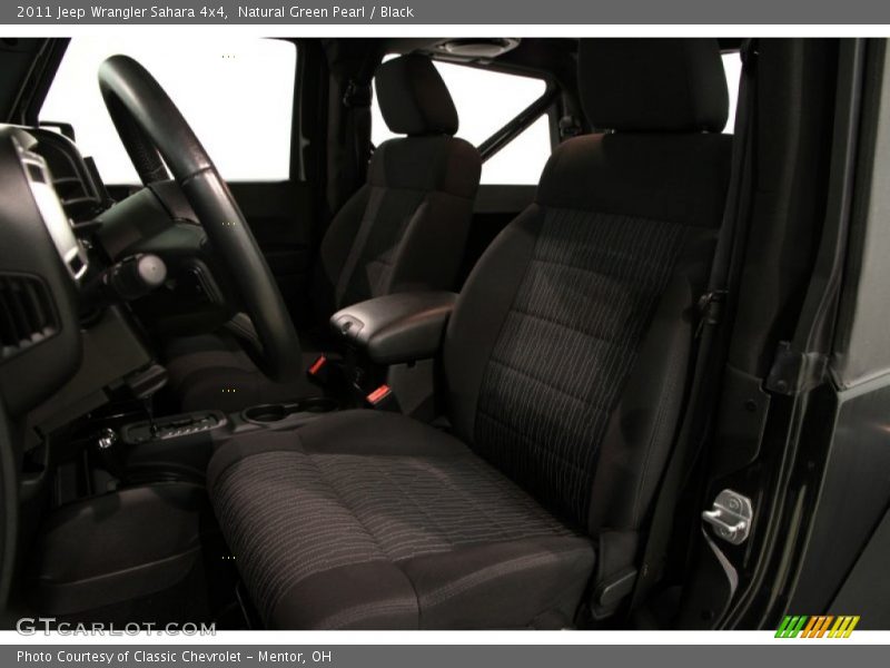 Natural Green Pearl / Black 2011 Jeep Wrangler Sahara 4x4