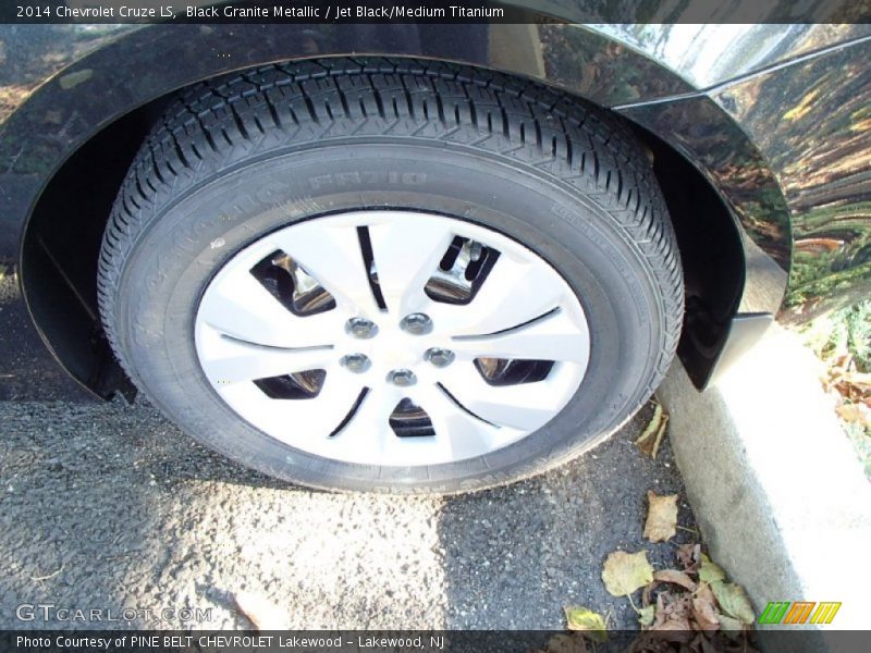 Black Granite Metallic / Jet Black/Medium Titanium 2014 Chevrolet Cruze LS
