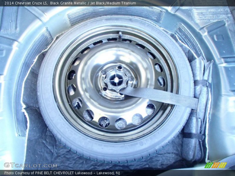 Black Granite Metallic / Jet Black/Medium Titanium 2014 Chevrolet Cruze LS