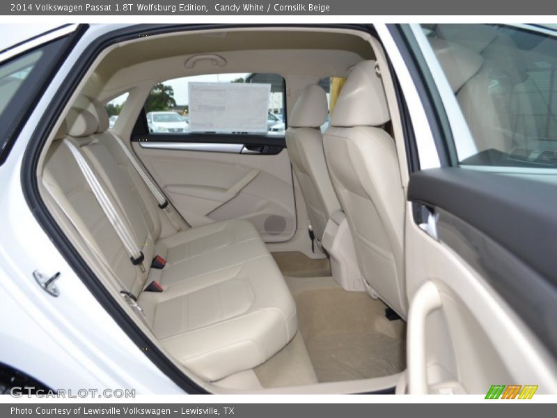 Rear Seat of 2014 Passat 1.8T Wolfsburg Edition