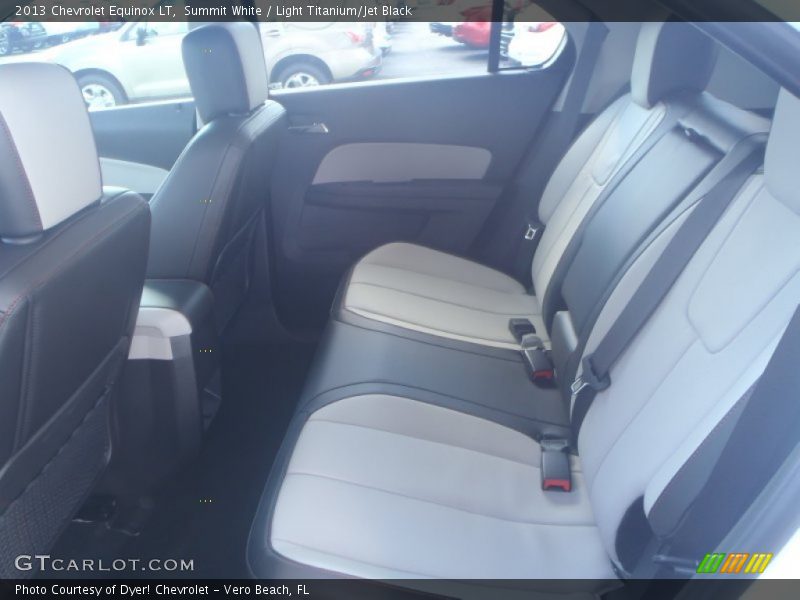 Summit White / Light Titanium/Jet Black 2013 Chevrolet Equinox LT