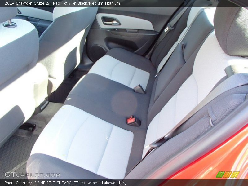 Red Hot / Jet Black/Medium Titanium 2014 Chevrolet Cruze LS