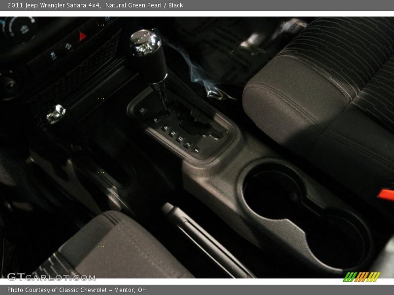 Natural Green Pearl / Black 2011 Jeep Wrangler Sahara 4x4