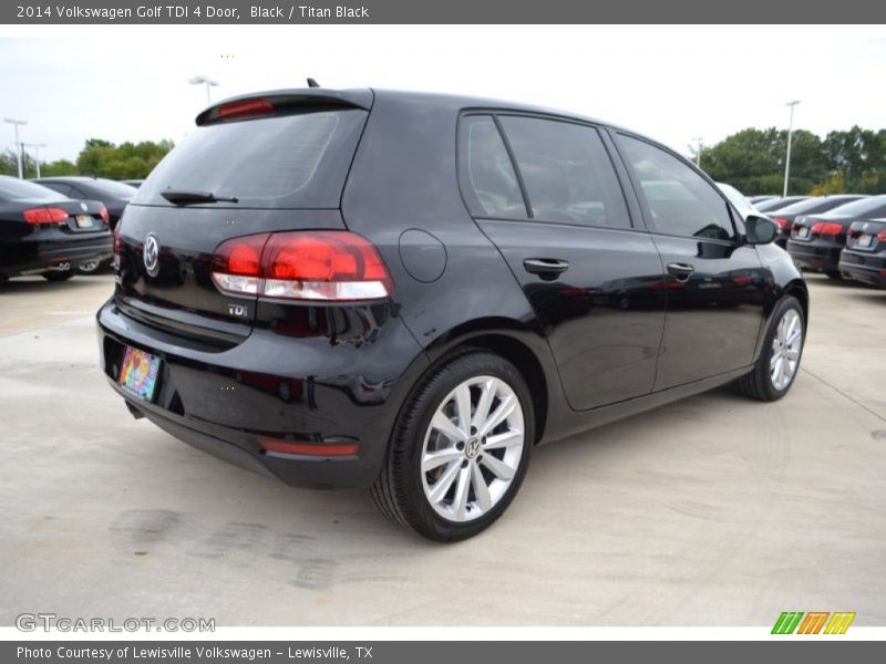 Black / Titan Black 2014 Volkswagen Golf TDI 4 Door