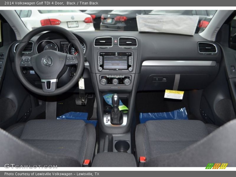 Dashboard of 2014 Golf TDI 4 Door