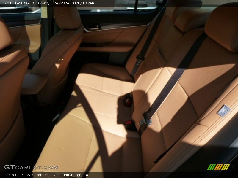 Fire Agate Pearl / Flaxen 2013 Lexus GS 350 AWD