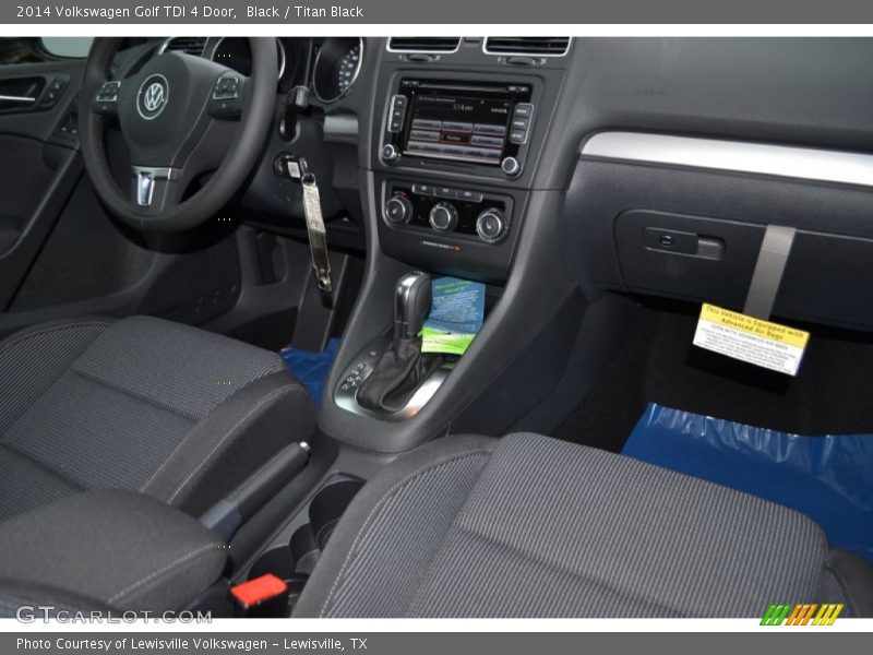 Black / Titan Black 2014 Volkswagen Golf TDI 4 Door