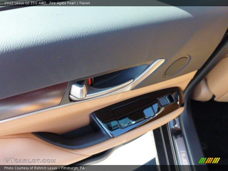 Fire Agate Pearl / Flaxen 2013 Lexus GS 350 AWD
