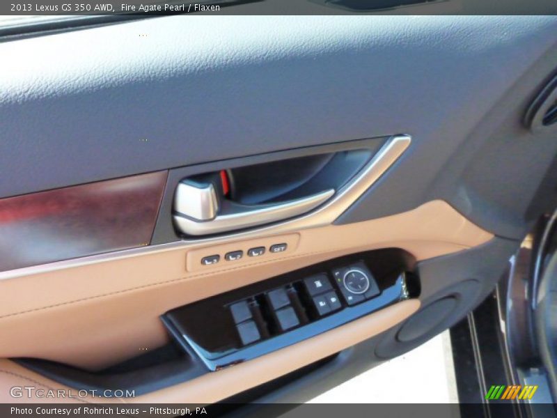 Fire Agate Pearl / Flaxen 2013 Lexus GS 350 AWD