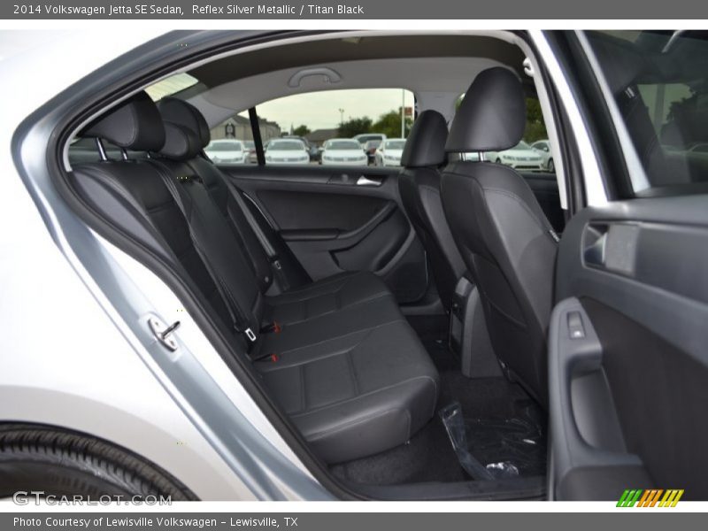 Reflex Silver Metallic / Titan Black 2014 Volkswagen Jetta SE Sedan