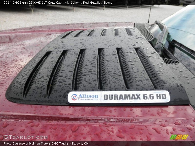 Sonoma Red Metallic / Ebony 2014 GMC Sierra 2500HD SLT Crew Cab 4x4