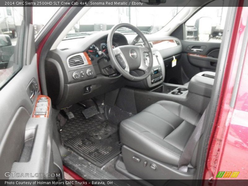 Sonoma Red Metallic / Ebony 2014 GMC Sierra 2500HD SLT Crew Cab 4x4