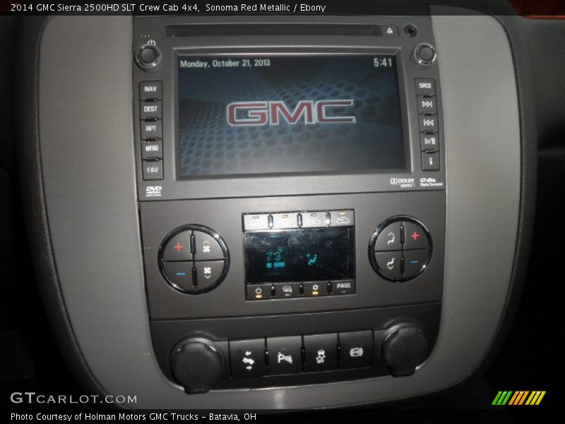 Sonoma Red Metallic / Ebony 2014 GMC Sierra 2500HD SLT Crew Cab 4x4
