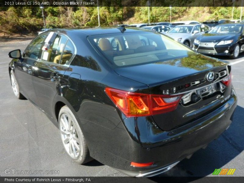 Obsidian Black / Flaxen 2013 Lexus GS 350 AWD