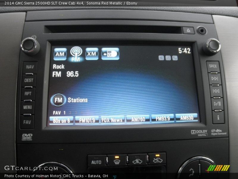 Sonoma Red Metallic / Ebony 2014 GMC Sierra 2500HD SLT Crew Cab 4x4